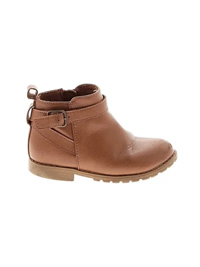 Pre-owned Old Navy Kids' Boots In Brown