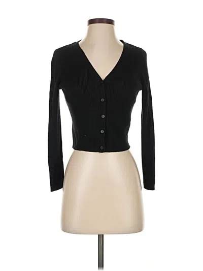 Pre-owned Old Navy Cardigan Sweater In Black