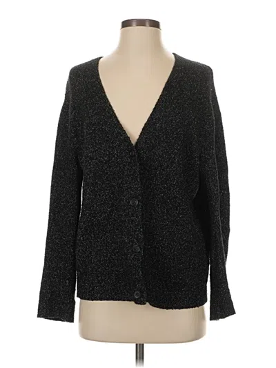Pre-owned Old Navy Cardigan Sweater In Black