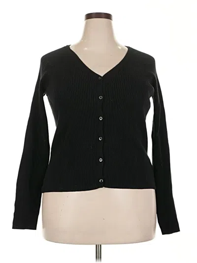 Pre-owned Old Navy Cardigan Sweater In Black