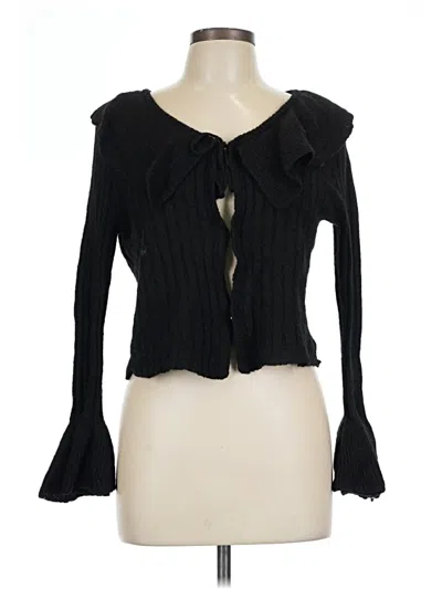 Pre-owned Old Navy Cardigan Sweater In Black