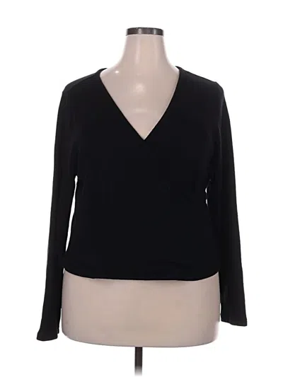 Pre-owned Old Navy Cardigan Sweater In Black