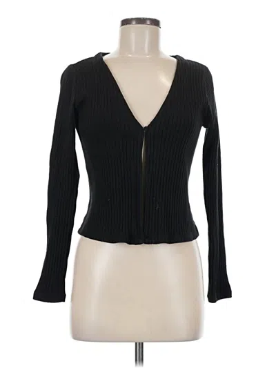 Pre-owned Old Navy Cardigan Sweater In Black