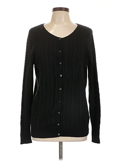 Pre-owned Old Navy Cardigan Sweater In Black