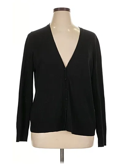 Pre-owned Old Navy Cardigan Sweater In Black