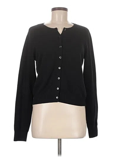 Pre-owned Old Navy Cardigan Sweater In Black