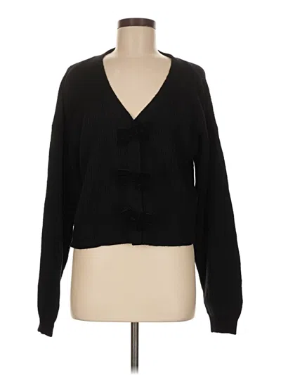 Pre-owned Old Navy Cardigan Sweater In Black