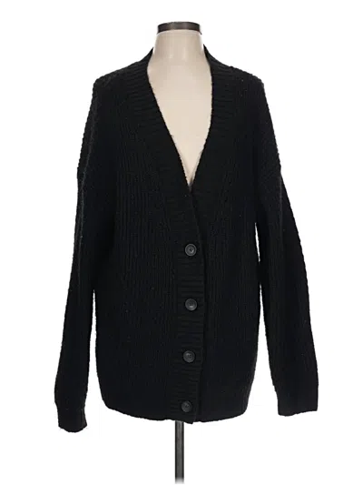 Pre-owned Old Navy Cardigan Sweater In Black