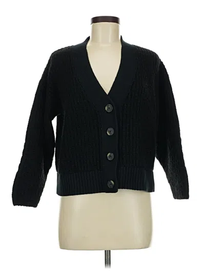 Pre-owned Old Navy Cardigan Sweater In Black
