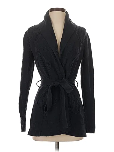Pre-owned Old Navy Cardigan Sweater In Black