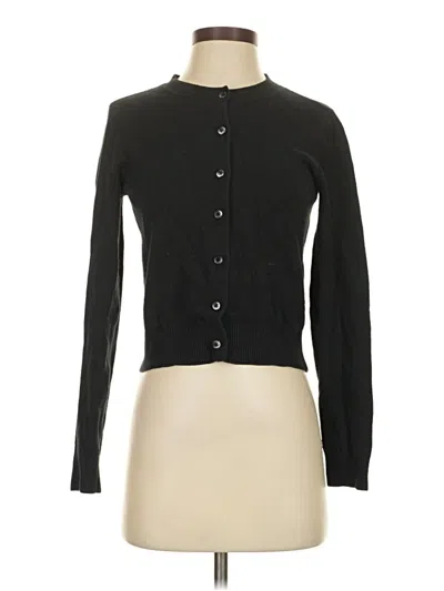 Pre-owned Old Navy Cardigan Sweater In Black