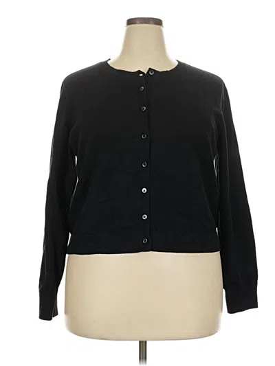 Pre-owned Old Navy Cardigan Sweater In Black