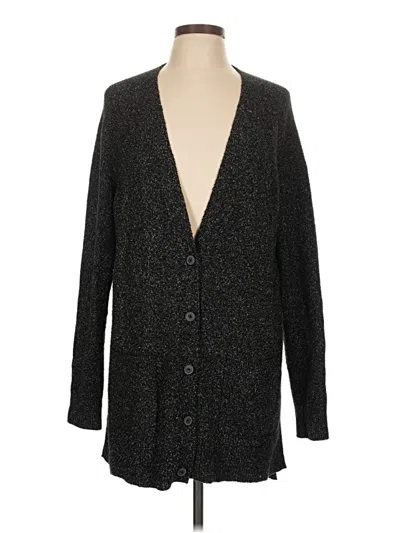 Pre-owned Old Navy Cardigan Sweater In Black
