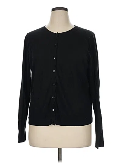 Pre-owned Old Navy Cardigan Sweater In Black