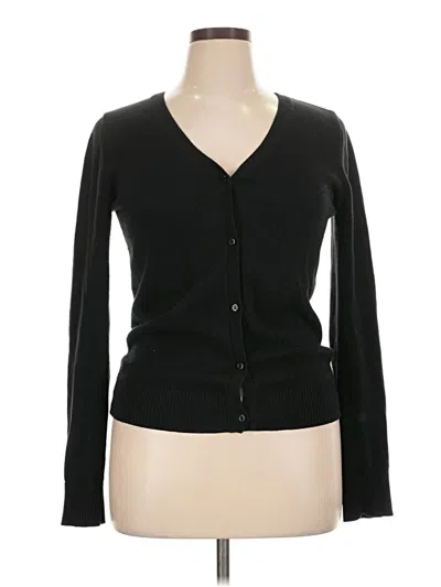 Pre-owned Old Navy Cardigan Sweater In Black