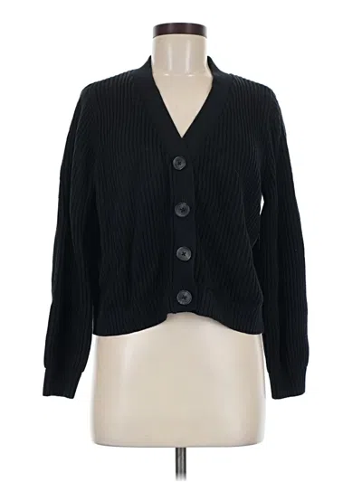 Pre-owned Old Navy Cardigan Sweater In Black