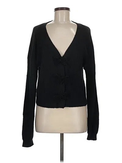 Pre-owned Old Navy Cardigan Sweater In Black