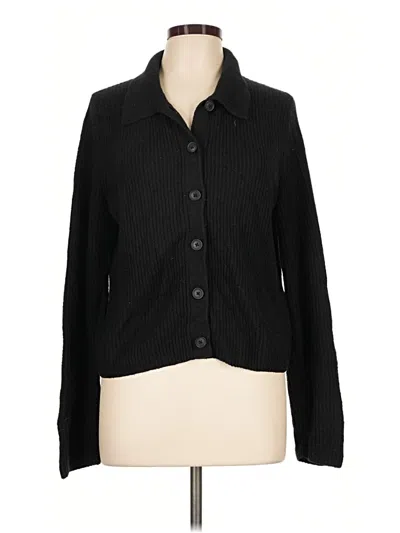 Pre-owned Old Navy Cardigan Sweater In Black