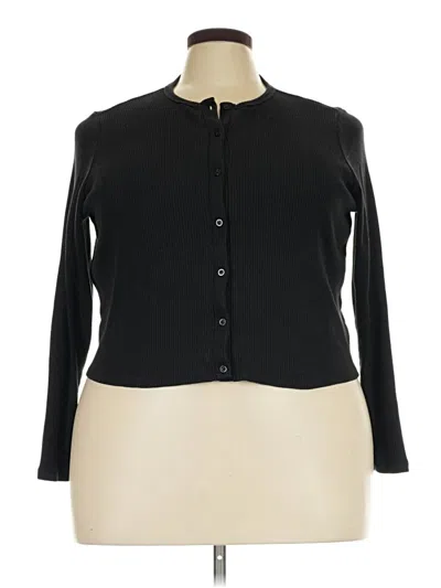 Pre-owned Old Navy Cardigan Sweater In Black