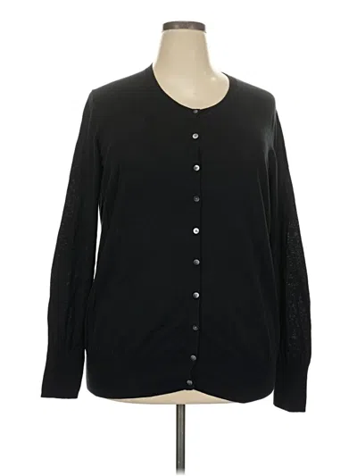 Pre-owned Old Navy Cardigan Sweater In Black