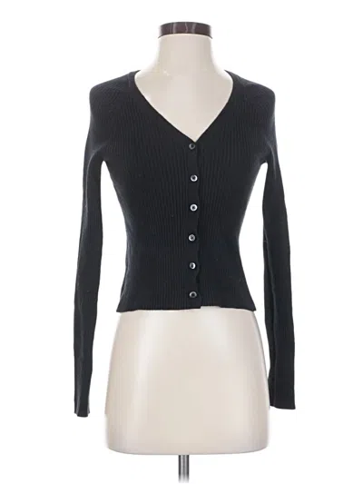 Pre-owned Old Navy Cardigan Sweater In Black