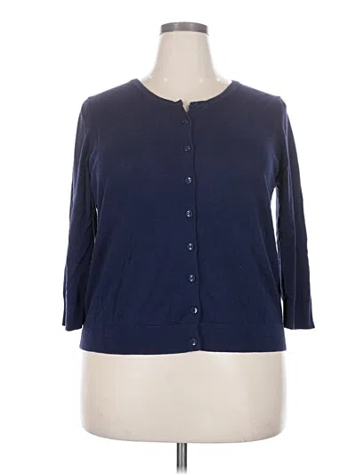 Pre-owned Old Navy Cardigan Sweater In Blue