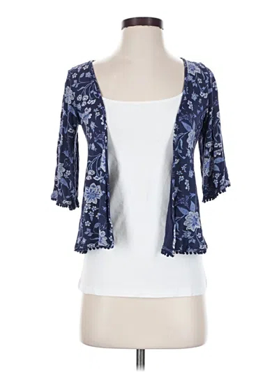 Pre-owned Old Navy Cardigan Sweater In Blue