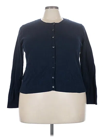Pre-owned Old Navy Cardigan Sweater In Blue