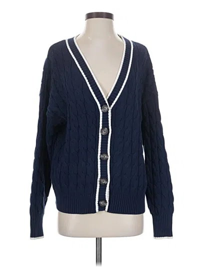Pre-owned Old Navy Cardigan Sweater In Blue