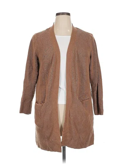 Pre-owned Old Navy Cardigan Sweater In Brown