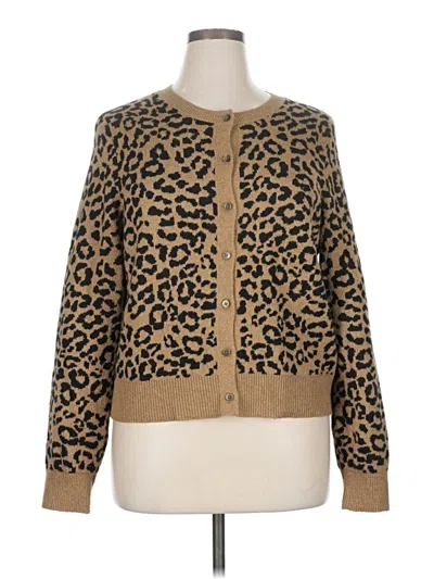 Pre-owned Old Navy Cardigan Sweater In Brown