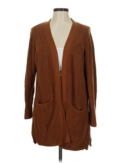 Pre-owned Old Navy Cardigan Sweater In Brown