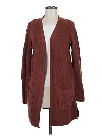 Pre-owned Old Navy Cardigan Sweater In Brown