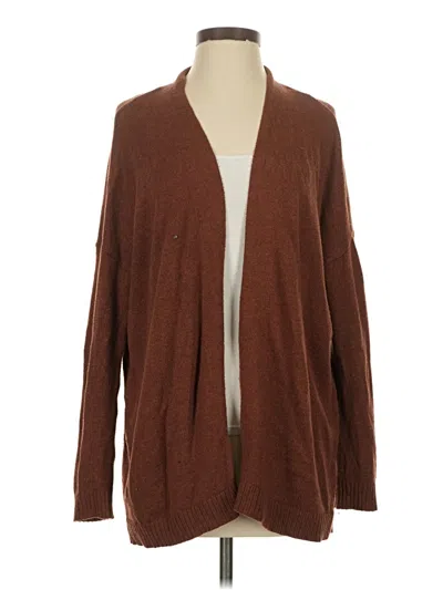 Pre-owned Old Navy Cardigan Sweater In Brown