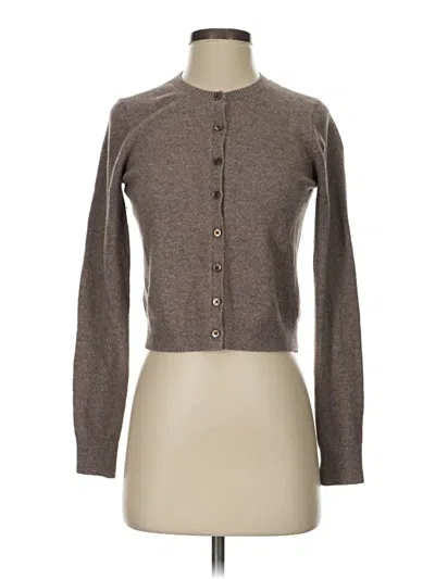 Pre-owned Old Navy Cardigan Sweater In Brown
