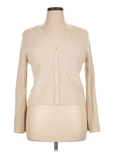 Pre-owned Old Navy Cardigan Sweater In Brown