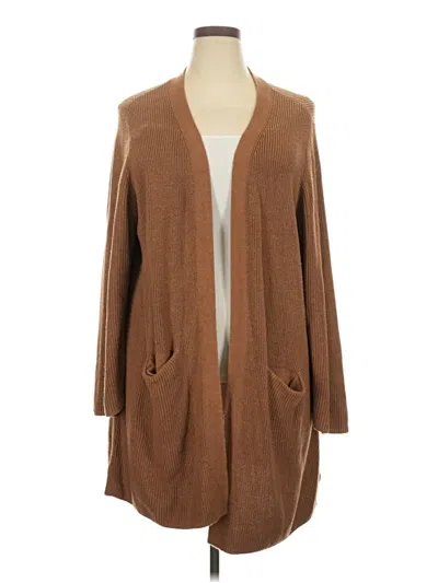 Pre-owned Old Navy Cardigan Sweater In Brown
