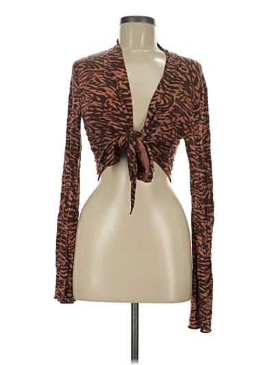 Pre-owned Old Navy Cardigan Sweater In Brown