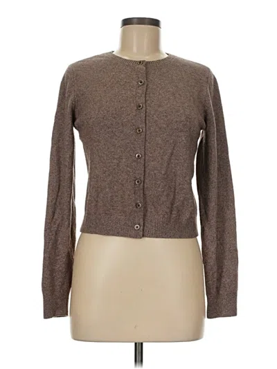 Pre-owned Old Navy Cardigan Sweater In Brown