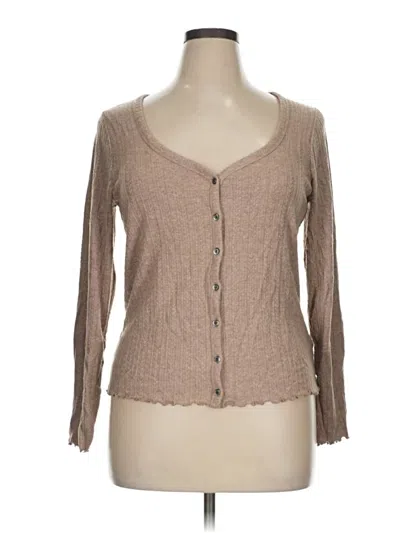 Pre-owned Old Navy Cardigan Sweater In Brown