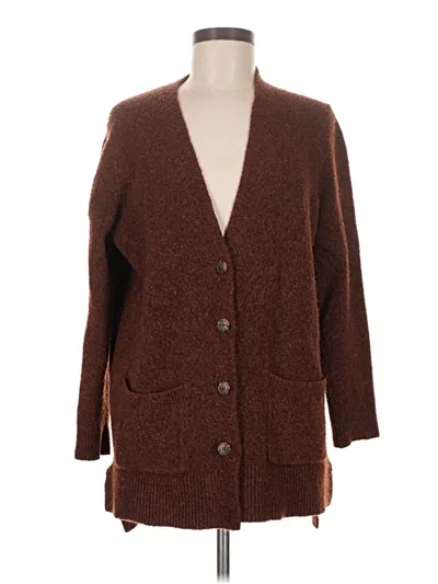 Pre-owned Old Navy Cardigan Sweater In Brown