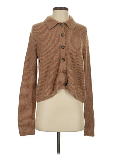 Pre-owned Old Navy Cardigan Sweater In Brown