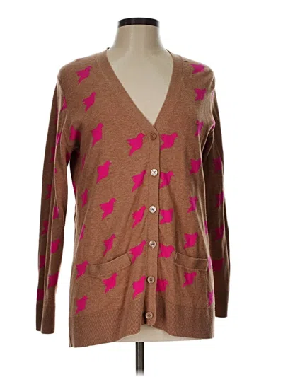 Pre-owned Old Navy Cardigan Sweater In Brown