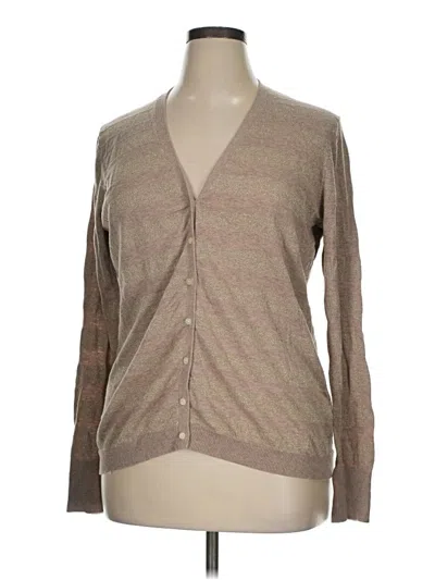 Pre-owned Old Navy Cardigan Sweater In Brown