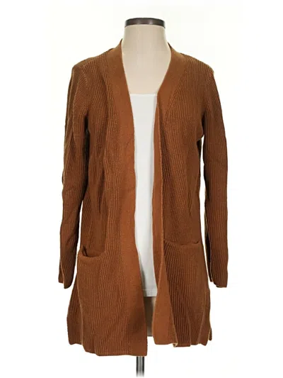 Pre-owned Old Navy Cardigan Sweater In Brown