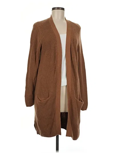 Pre-owned Old Navy Cardigan Sweater In Brown