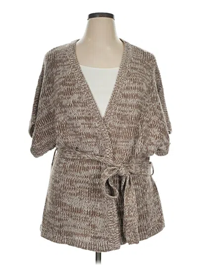 Pre-owned Old Navy Cardigan Sweater In Brown