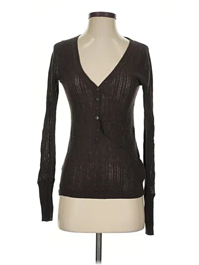 Pre-owned Old Navy Cardigan Sweater In Brown