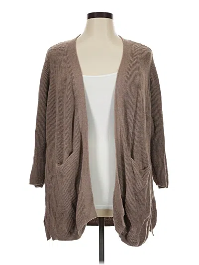 Pre-owned Old Navy Cardigan Sweater In Brown