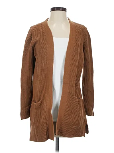 Pre-owned Old Navy Cardigan Sweater In Brown